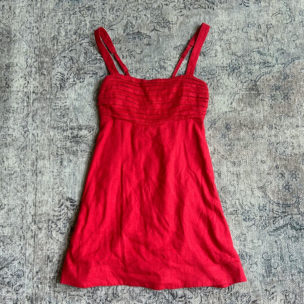 NWOT Abercrombie & Fitch Emerson Linen-Blend Skort